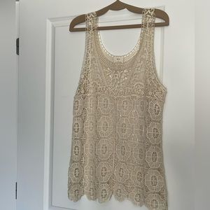 Crochet cover up dress
